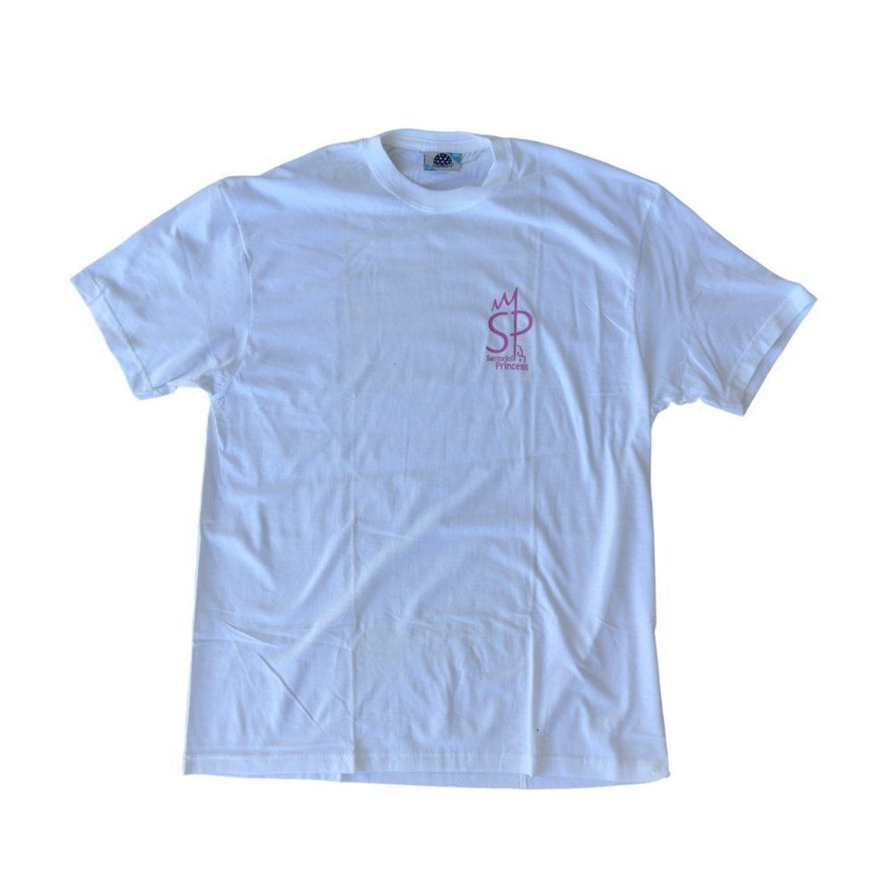 Starworld Santorini Princess T-Shirt White / Pink Unisex Medium (M)